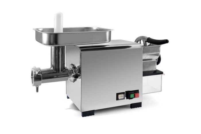 Combinato tritacarne n.8 inox/grattugia n.5 professionale 10256 N - Image 1
