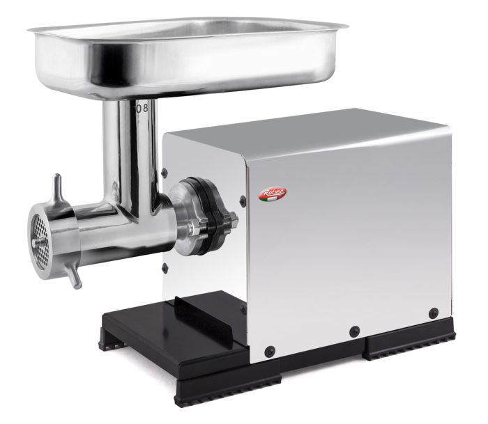 Tritacarne n. 8 Inox Professionale M63AET 5A - Image 1