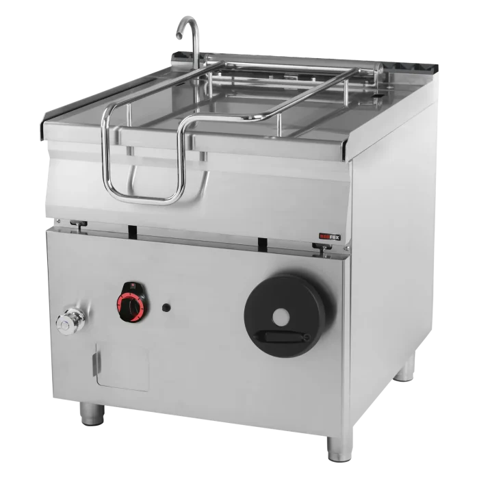 Tilting bratt pan manual gas 80 l stainless steel bottom | Line - BR 90/80 G/N - Image 1