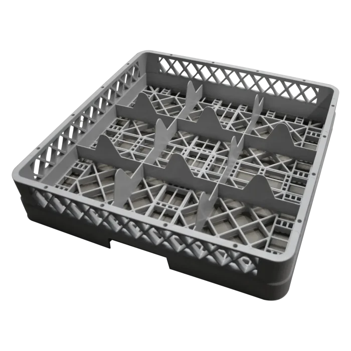 Rack base 9 compartments 50x50x11 | Line - C 1009 - Image 1
