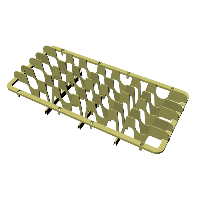 Green extender for cups 50x50x4 | Line - C 1411 - Image 1