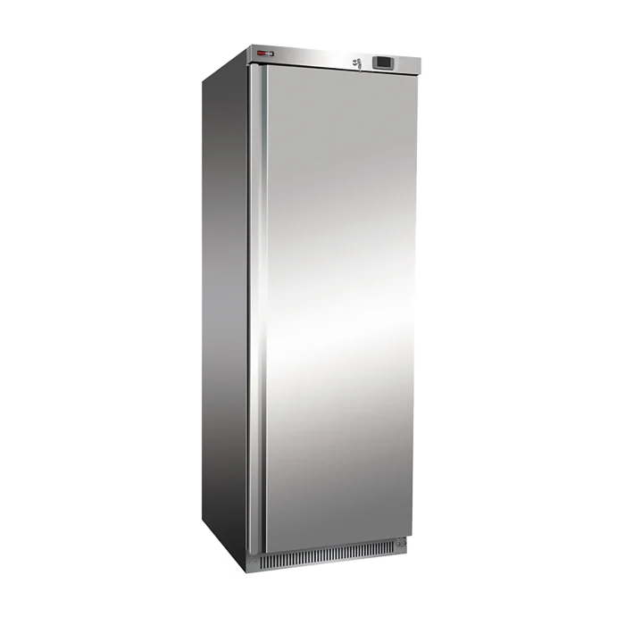 Cooling cabinet 400 l 4x shelf, stainless steel | Line - DR 400 S - Image 1