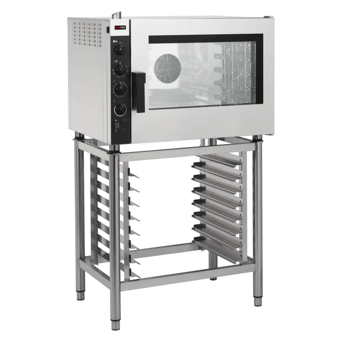 Combi convection steam oven electric 5x GN 1/1 electromechanical, direct steam 400 V | Line - EPM 0511 E - Image 1