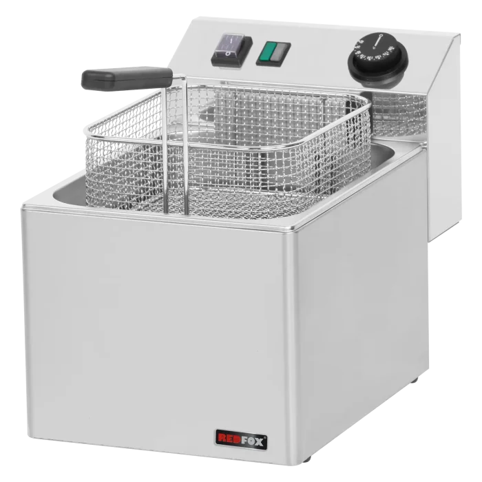 Electric fryer 0,38 kW/l, 8 l counter top 230 V | Line - FE 07 E - Image 1