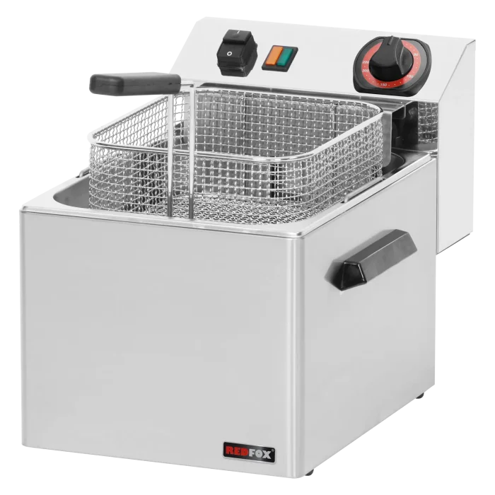 Electric fryer 0,75 kW/l, 8 l counter top 400 V | Line - FE 07 T - Image 1