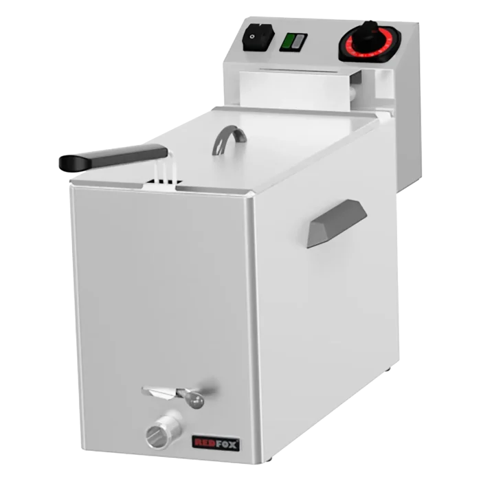 Fryer for fish electric 0,43 kW/l, 8 l counter top drain tap 230 V | Line - FE 08 V - Image 1