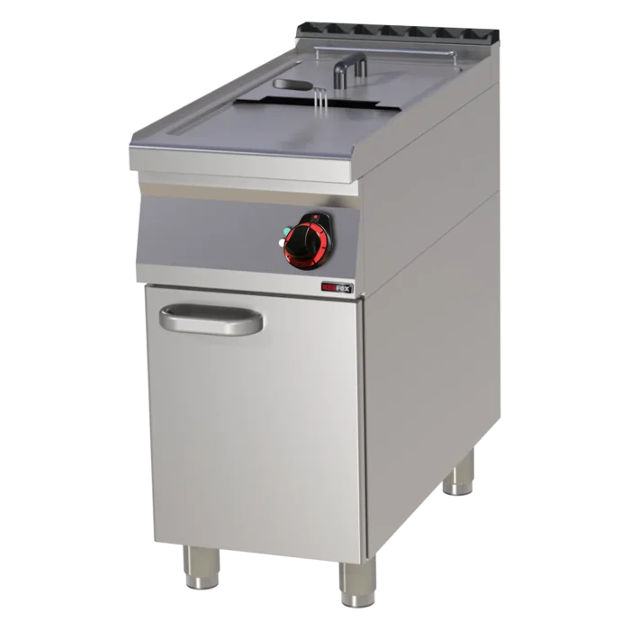 Electric fryer 0,8 kW/l, 17 l on cabinet 400 V | Line - FE 90/40-17 E - Image 1