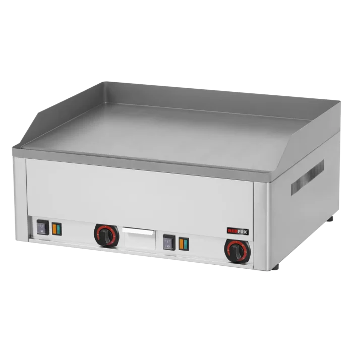 Fry-top griddle plate 65x48 electric smooth counter top 400 V | Line - FTH 60 E - Image 1