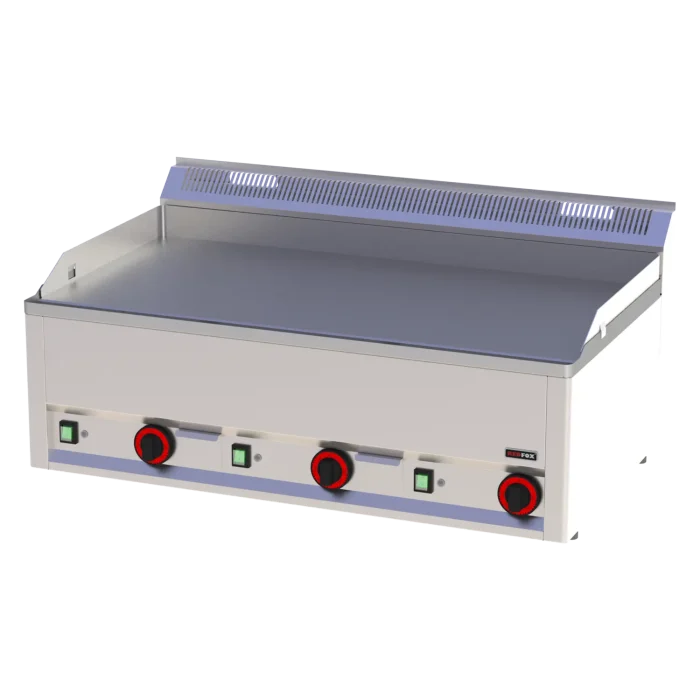 Fry-top griddle plate 97x48 electric smooth without cabinet 400 V | Line - FTH 90 EL - Image 1