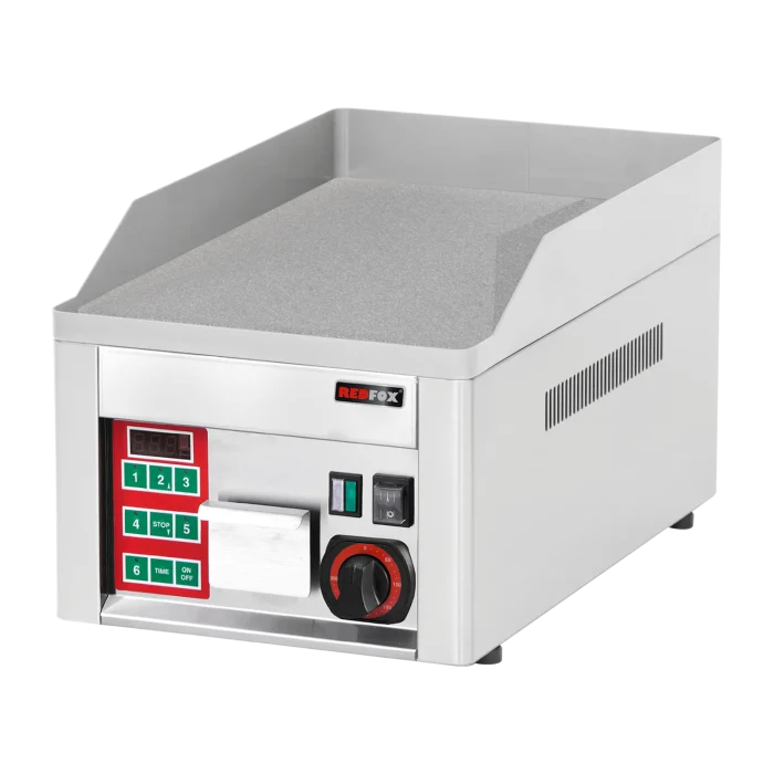 Smooth grill board durable chrom with digital timer | Line - FTHC 30 ED - Image 1