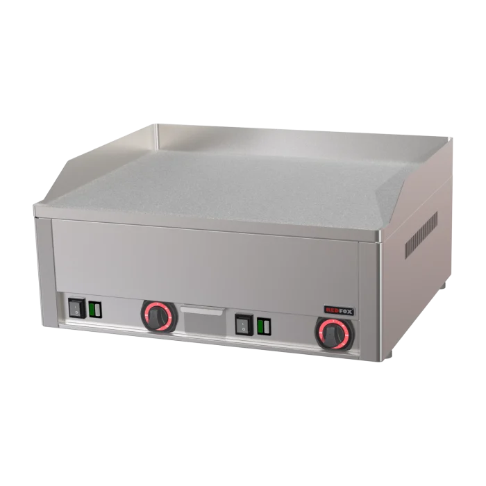 Fry Top Griddle 65x48 electric durable chrome smooth table 400 V | Line - FTHC 60 E - Image 1
