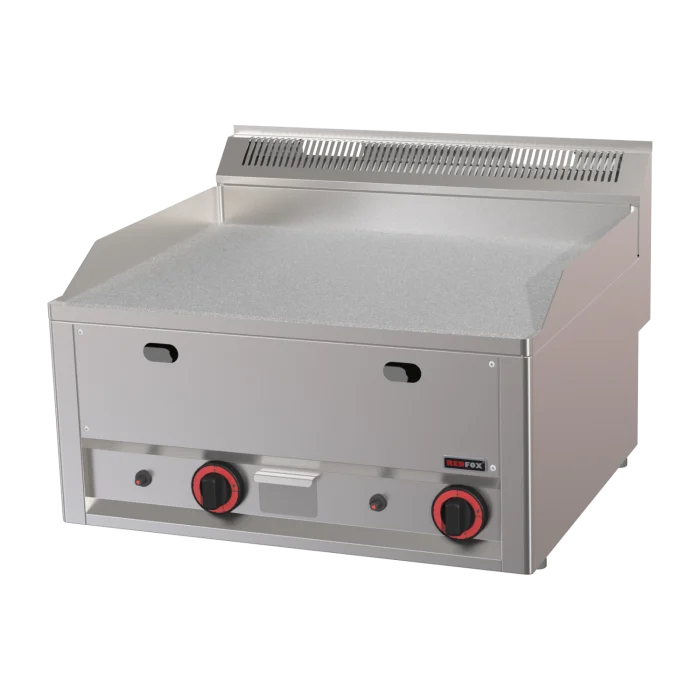 Fry Top Griddle 65x48 gas durable chrome smooth without cabinet | Line - FTHC 60 GL - Image 1