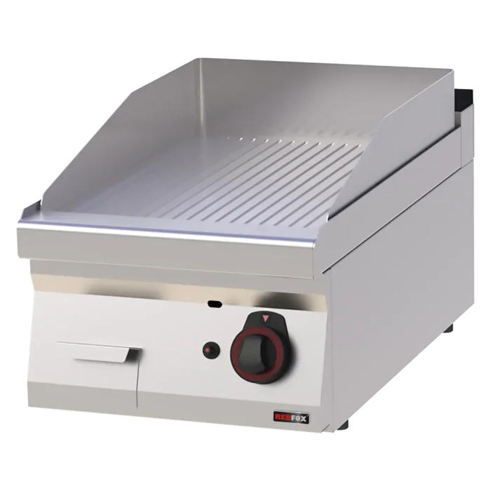 Fry-top griddle plate 40x51 gas chromed smooth without cabinet | Line - FTHC 70/04 G - Image 1