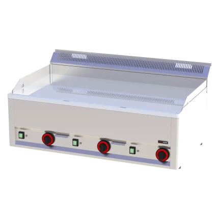 Fry-top griddle plate 97x48 electric chrome plated smooth without cabinet 400 V | Line - FTHC 90 EL