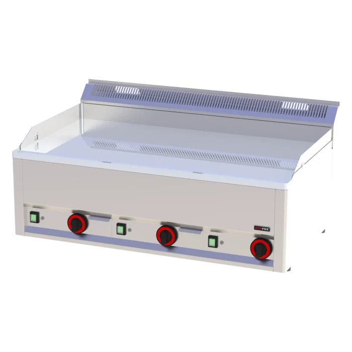 Fry-top griddle plate 97x48 electric chrome plated smooth without cabinet 400 V | Line - FTHC 90 EL - Image 1