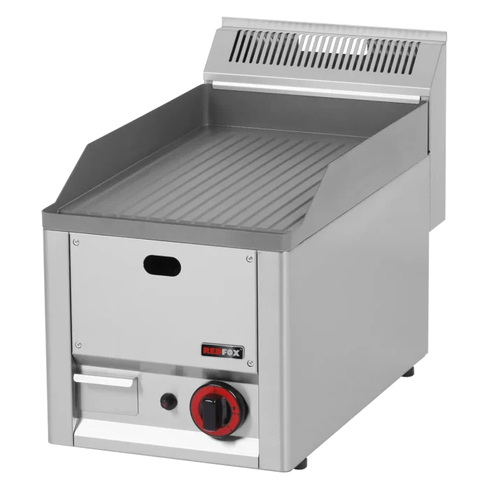 Fry-top griddle plate 32x48 gas grooved without cabinet | Line - FTR 30 GL - Image 1