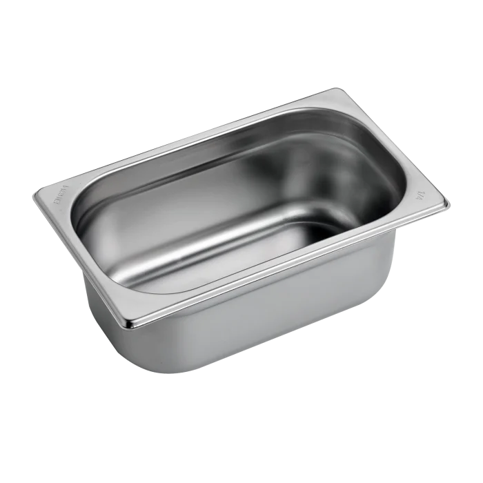 GN container GN 1/4 - 100 stainless steel | Line - GN 1/4-100 - Image 1