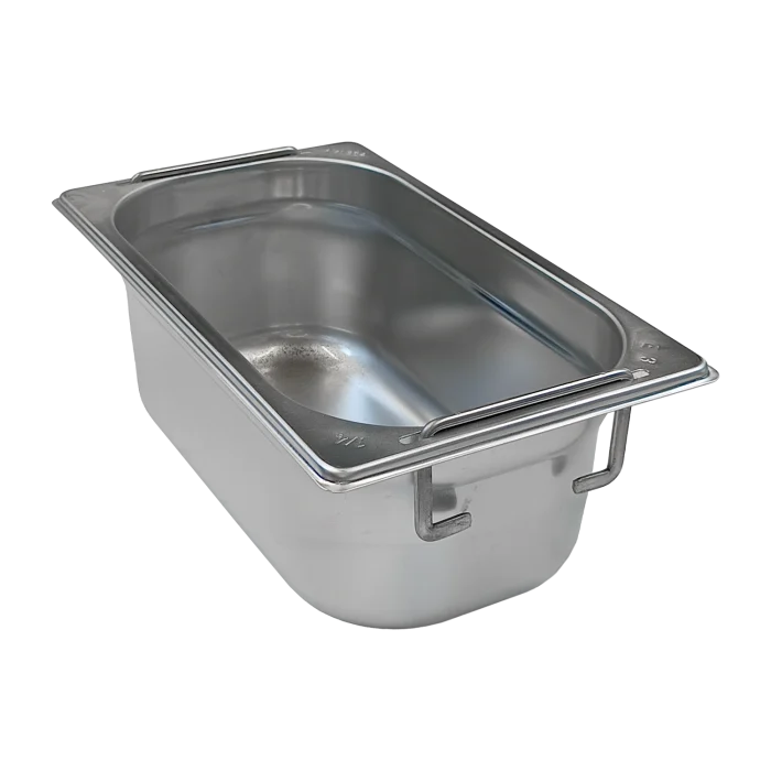 GN container GN 1/4 - 100 handles stainless steel | Line - GN 1/4-100 U - Image 1