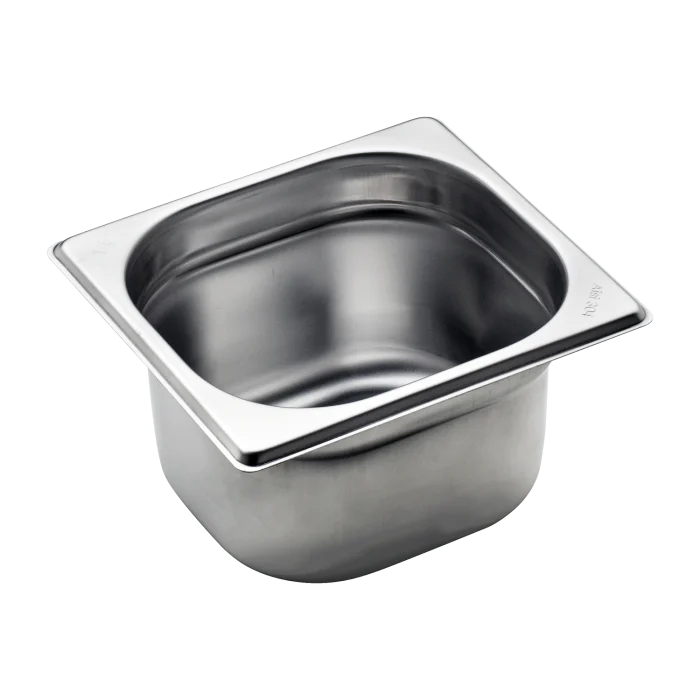 GN container GN 1/6 - 100 stainless steel | Line - GN 1/6-100 - Image 1
