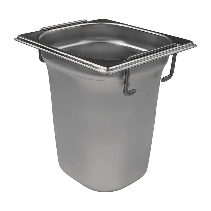 GN container GN 1/6 - 200 handles stainless steel | Line - GN 1/6-200 U - Image 1