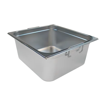 GN container GN 2/3 - 150 handles stainless steel | Line - GN 2/3-150 U
