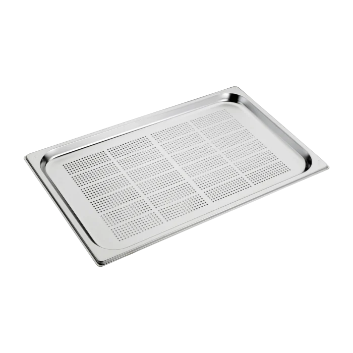 GN container perforated GN 1/1 - 20 stainless steel | Line - GND 1/1-20 - Image 1