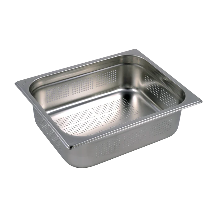 GN container perforated GN 1/2 - 100 stainless steel | Line - GND 1/2-100 - Image 1