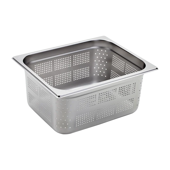 GN container perforated GN 1/2 - 150 stainless steel | Line - GND 1/2-150 - Image 1