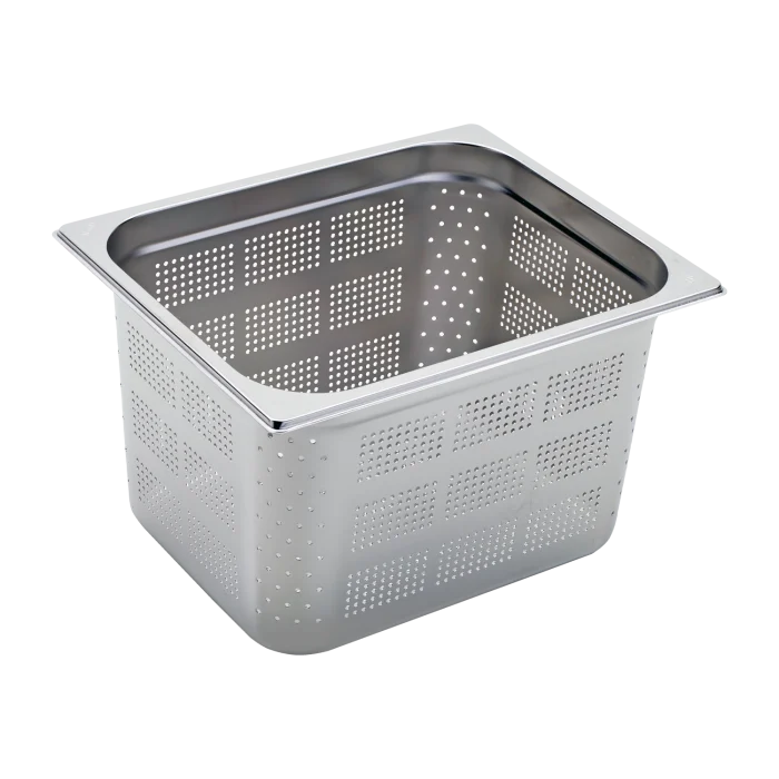 GN container perforated GN 1/2 - 200 stainless steel | Line - GND 1/2-200 - Image 1