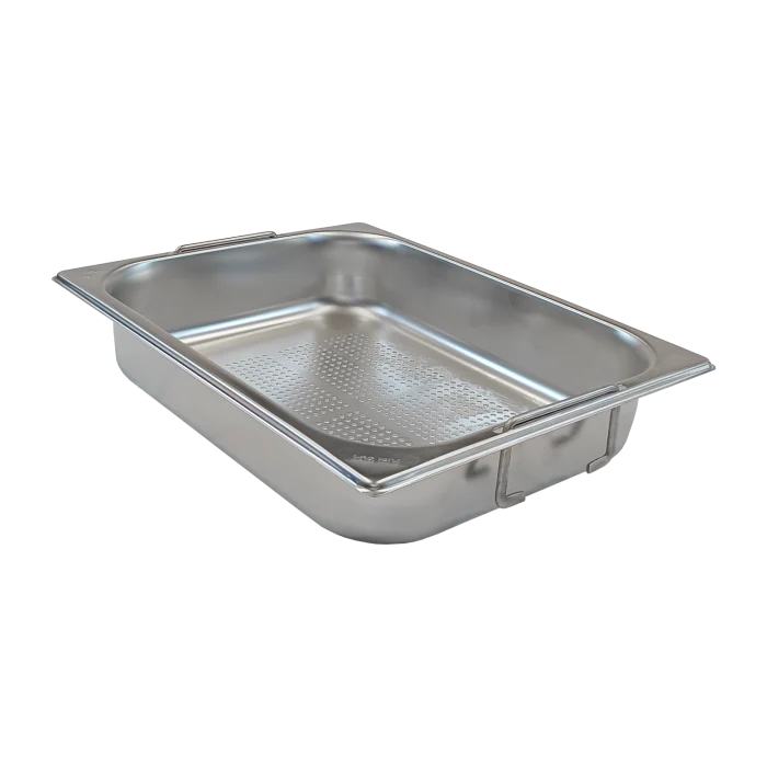 GN container perforated GN 1/2 - 65 handles stainless steel | Line - GND 1/2-65 U - Image 1