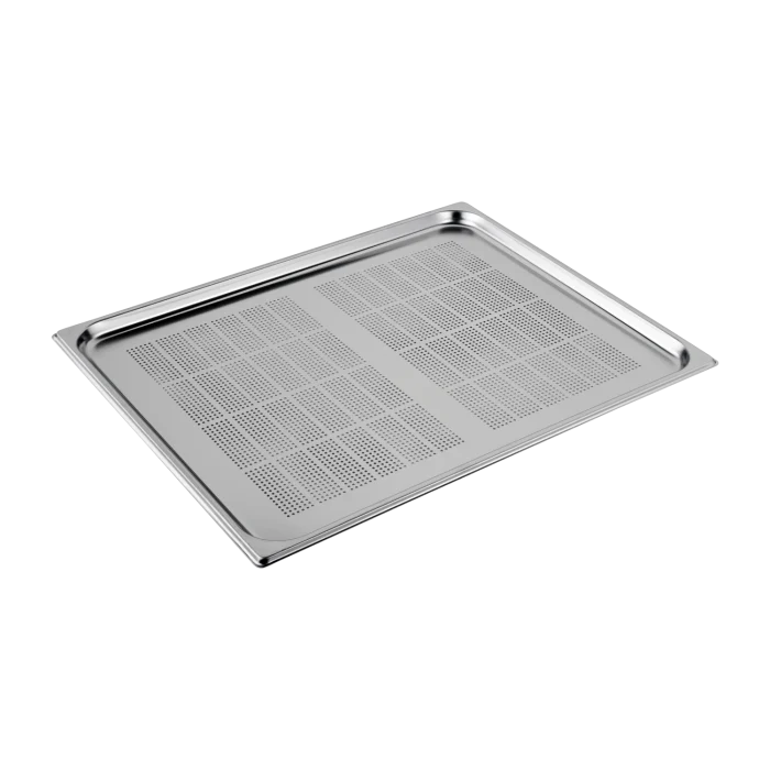 GN container perforated GN 2/1 - 20 stainless steel | Line - GND 2/1-20 - Image 1