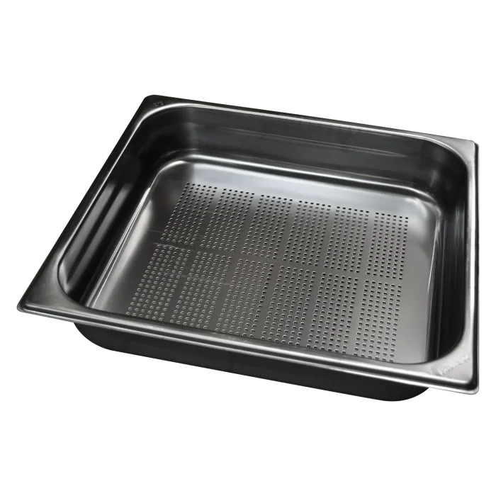 GN container perforated GN 2/3 - 150 handles stainless steel | Line - GND 2/3-150 U - Image 1
