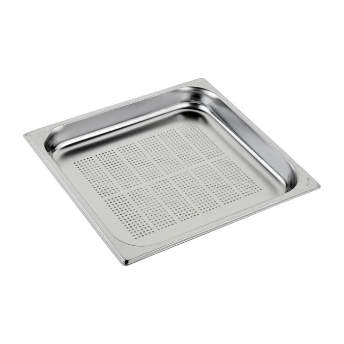 GN container perforated GN 2/3 - 20 stainless steel | Line - GND 2/3-20 - Image 1
