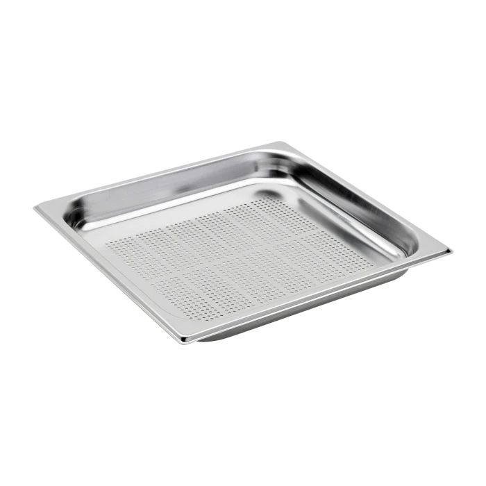 GN container perforated GN 2/3 - 65 stainless steel | Line - GND 2/3-65 - Image 1