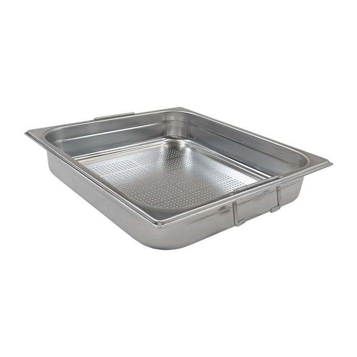 GN container perforated GN 2/3 - 65 handles stainless steel | Line - GND 2/3-65 U - Image 1