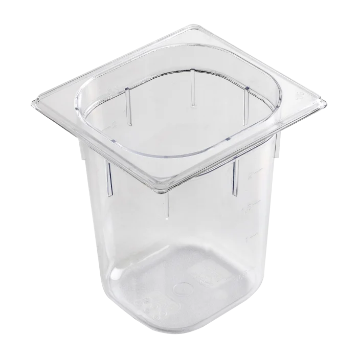 GN container GN 1/6 - 200 polycarbonate | Line - GNP 1/6-200 - Image 1