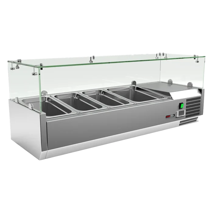 Cooling display 1x GN 1/2 + 3x GN 1/3 | Line - MCH 3120 - Image 1
