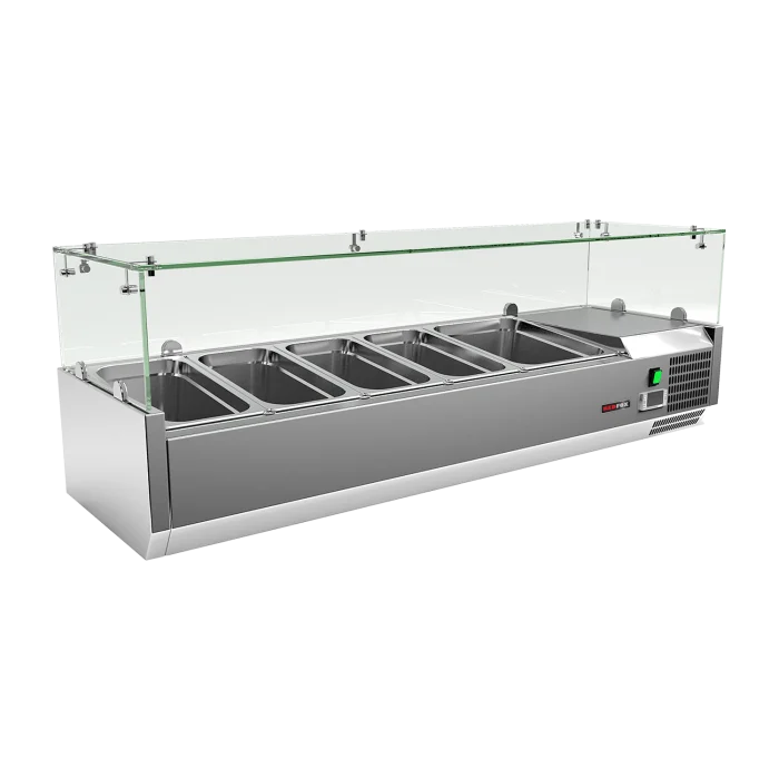Cooling display 1x GN 1/2 + 4x GN 1/3 | Line - MCH 3140 - Image 1