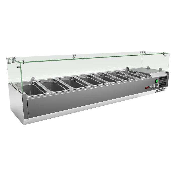 Cooling display 7x GN 1/3 | Line - MCH 3160 - Image 1