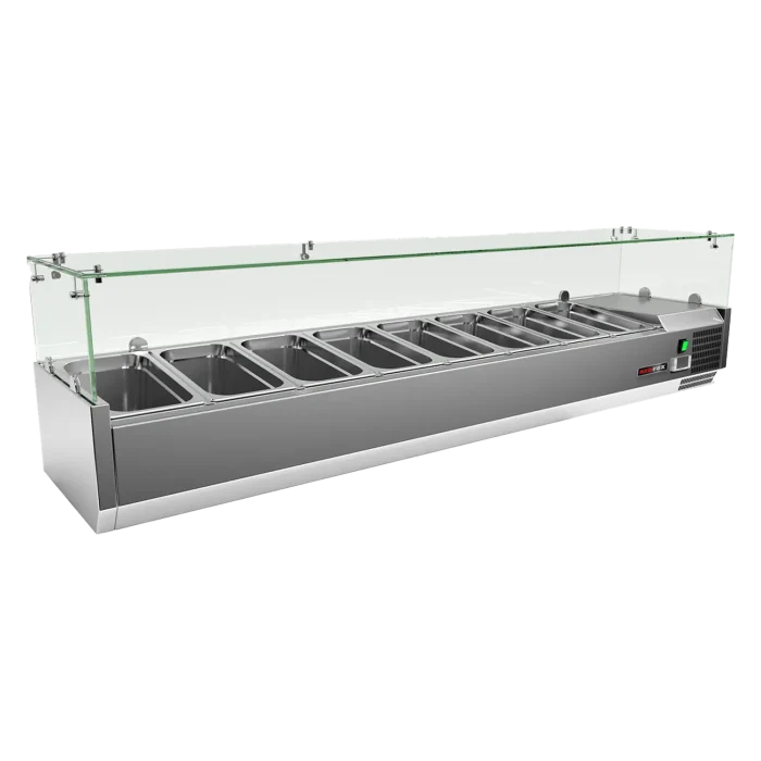 Cooling display 8x GN 1/3 | Line - MCH 3180 - Image 1