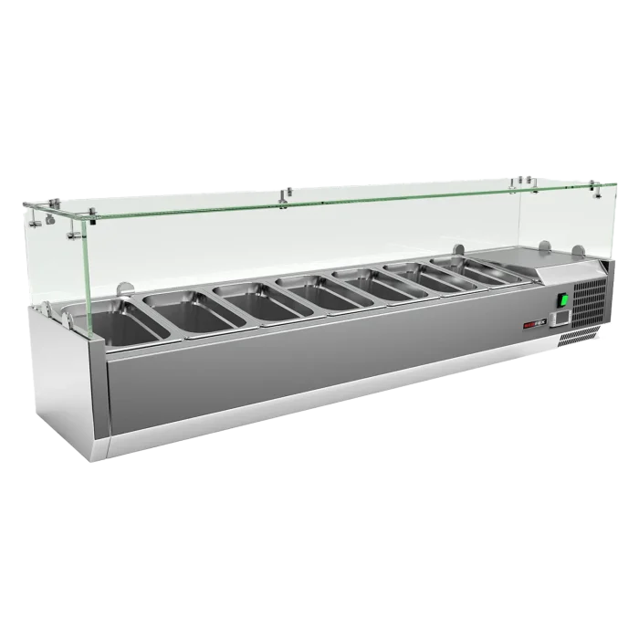 Cooling display 7x GN 1/4 | Line - MCH 4150 - Image 1