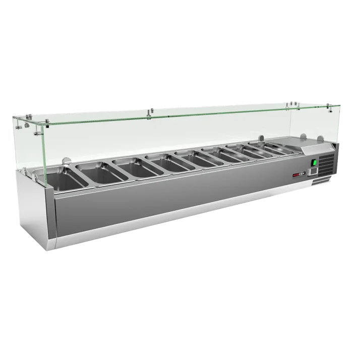 Cooling display 7x GN 1/4 | Line - MCH 4160 - Image 1