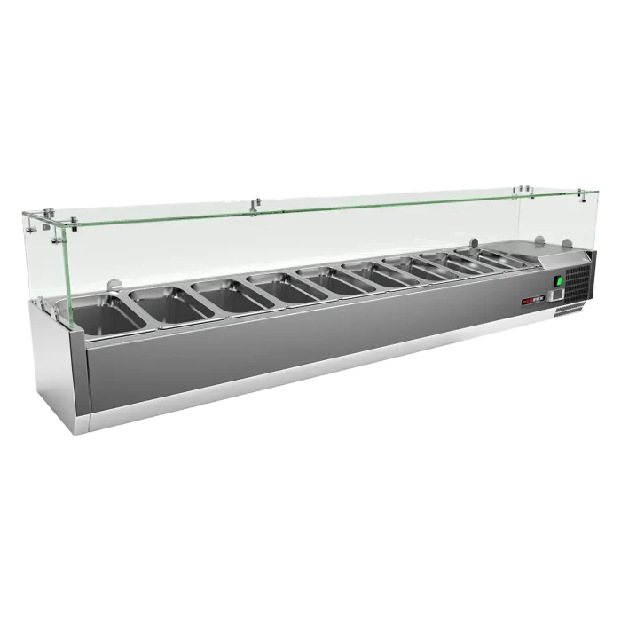 Cooling display 8 x GN 1/4 | Line - MCH 4180 - Image 1