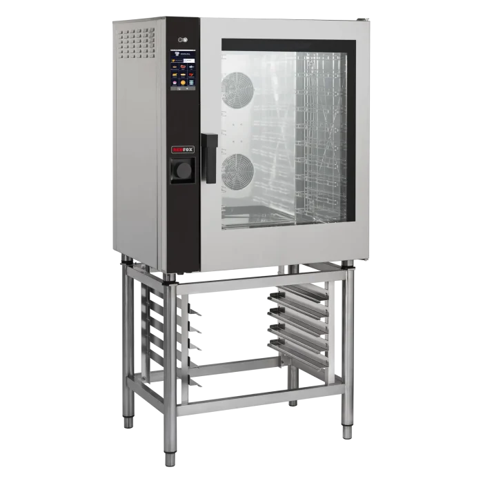 Combi convection steam oven electric 10x GN 1/1 direct steam touch screen automatic cleaning right door | Line - MPD 1011 ERAM - Image 1