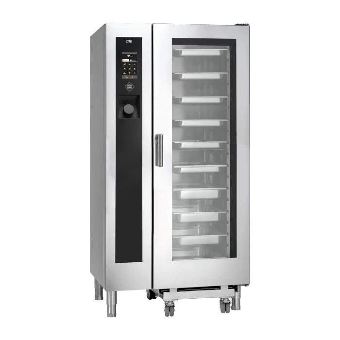 Convection oven gas 20x GN 1/1 Spray, touch color display, right door | Line - MPD 2011 GRAM - Image 1