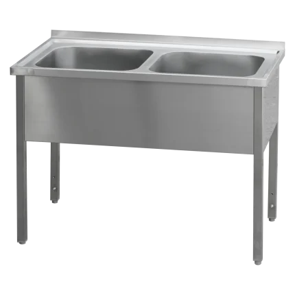 Washing table 210x70x90 - 2x sink 95x51x38 | Line - MSD 7021