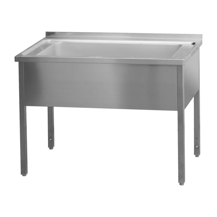 Washing table 120x70x90 - 1x sink 95x51x38 | Line - MSJ 7012 - Image 1