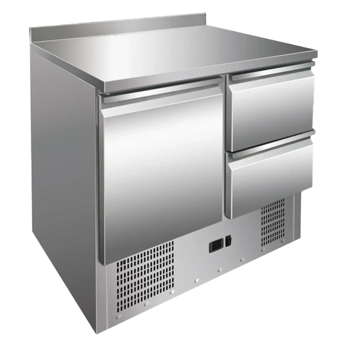 Cooling counter 1x door, 1x2 drawer | Line - MTZ 902 - Image 1