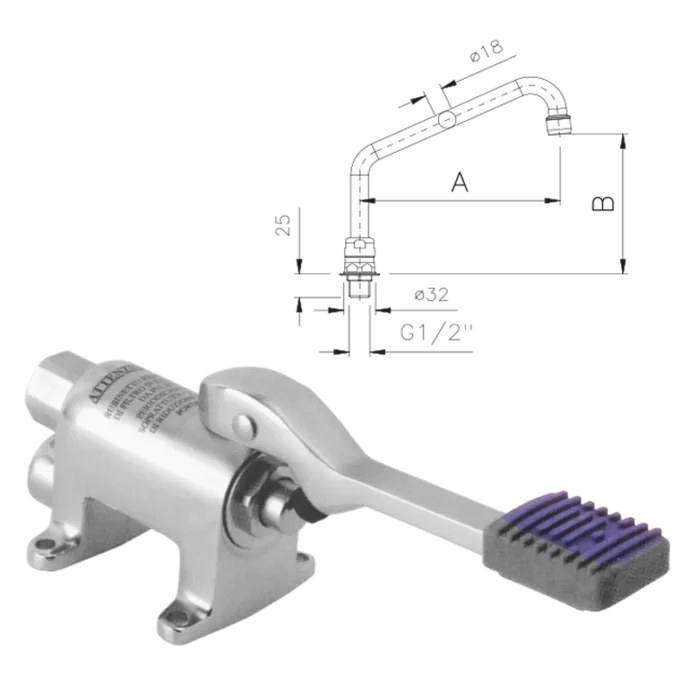 Tap foot operated | Line - NAB 1 - Image 1