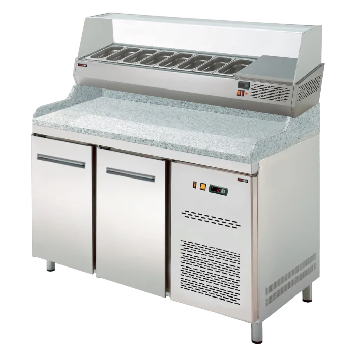 Cooling display 150 cm GN 1/4 pro stůl RTP-2D | Line - RCH 4150 - Image 1